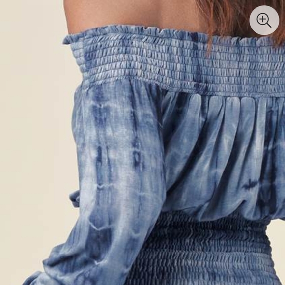 BNWT Venus tie-dye off the shoulder top - Picture 5 of 12